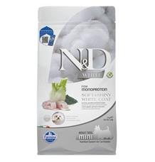 N&D WHITE DOG Adult Mini Sea Bass&Spirulina&Fenn 2 kg