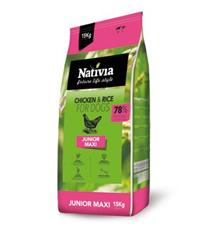 Nativia Dog Junior Maxi 2x15 kg Nativia Dog Junior Maxi 2x15 kg