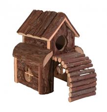 Natural Living dřevěný domek dvoupatrový FINN 13x20x20 cm