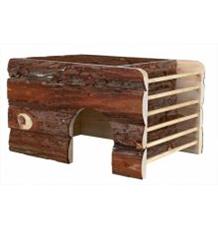 Natural Living přírodní dř. domek ILA s okrajem 40x25x29 cm Natural Living přírodní dř. domek ILA s okrajem 40x25x29 cm