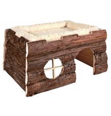 Natural Living přírodní dřevěný dům TILDE 39x22x29 cm