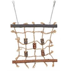 Natural Living - šplhací stěna čtverec závěsný 27 x 24 cm 1 ks Natural Living - šplhací stěna čtverec závěsný 27 x 24 cm 1 ks