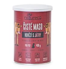 NATURECA konz. hovězí s játry pro psy 800g NATURECA konz. hovězí s játry pro psy 800g