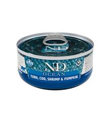 N&D CAT OCEAN Adult Tuna & Cod & Shrimp & Pumpkin 