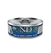 N&D CAT OCEAN Kitten Codfish & Shrimps & Pumpkin