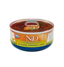 N&D CAT PUMPKIN Adult Boar & Apple 70g + 1 zdarma