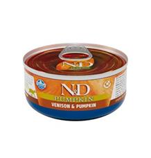 N&D CAT PUMPKIN Adult Venison & Pumpkin 70g + 1 zdarma