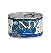 N&D DOG OCEAN Adult Herring & Shrimps Mini 140 g + 1 ks ZDARMA N&D DOG OCEAN Adult Herring & Shrimps Mini 140 g + 1 ks ZDARMA