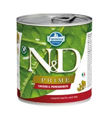 N&D DOG PRIME Adult Chicken & Pomegranate 285 g + 1 ks ZDARMA N&D DOG PRIME Adult Chicken & Pomegranate 285 g + 1 ks ZDARMA