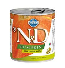 N&D DOG PUMPKIN Adult Boar & Apple 285 g + 1 ks  ZDARMA