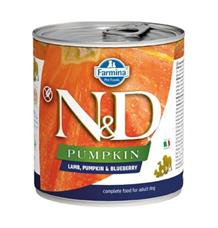 N&D DOG PUMPKIN Adult Lamb & Blueberry 285 g + 1 ks  ZDARMA