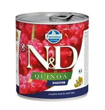 N&D DOG QUINOA Digestion Lamb & Fennel 285 g - exp. 01/25 - 9 ks skladem N&D DOG QUINOA Digestion Lamb & Fennel 285 g - exp. 01/25 - 9 ks skladem