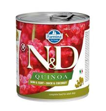 N&D DOG QUINOA Duck & Coconut 285g + 1 ks  ZDARMA