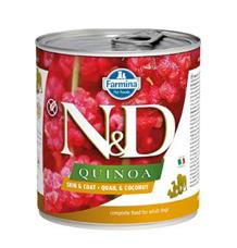 N&D DOG QUINOA Quail & Coconut 285 g