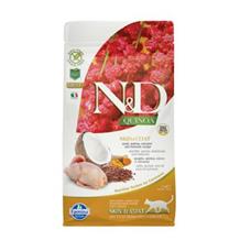 N&D GF Quinoa CAT Skin&Coat Quail & Coconut 2 x 5 kg