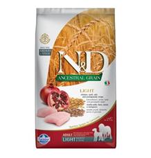 N&D LG DOG Light M/L Chicken&Pomegranate