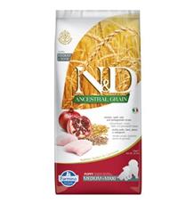 N&D LG DOG Puppy M/L Chicken & Pomegranate 2x12 kg