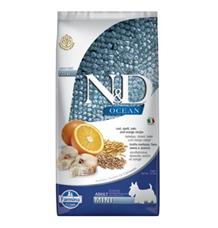 N&D OCEAN DOG LG Adult Mini Codfish & Orange 2,5 kg N&D OCEAN DOG LG Adult Mini Codfish & Orange 2,5 kg