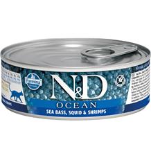 N&D CAT OCEAN Adult Tuna & Squid & Shrimps