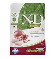 N&D PRIME CAT Neutered Chicken&Pomegranate 2 x 10 kg
