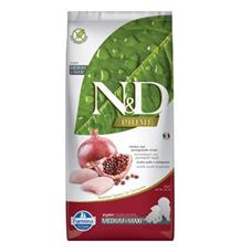 N&D PRIME DOG Puppy M/L Chicken & Pomegranate