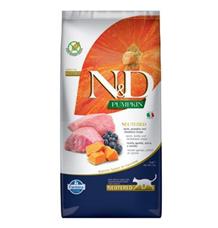 N&D Pumpkin CAT Neutered Lamb & Blueberry 1,5 kg
