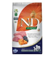 N&D Pumpkin DOG Adult M/L Lamb & Blueberry 2 x 12 kg