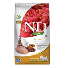 N&D Quinoa DOG Skin & Coat Quail & Coconut Mini