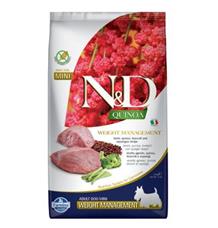 N&D Quinoa DOG Weight Mnmgnt Lamb &Broccoli Mini