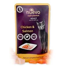 Nuevo kočka adult kuře a losos kapsa 85 g Nuevo kočka adult kuře a losos kapsa 85 g