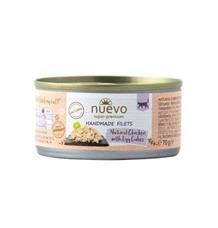 Nuevo kočka Handmade kuře s vejcem konz. 70 g Nuevo kočka Handmade kuře s vejcem konz. 70 g