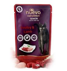 Nuevo kočka senior drůbeží a jehněčí s rýží kapsa 85 g Nuevo kočka senior drůbeží a jehněčí s rýží kapsa 85 g