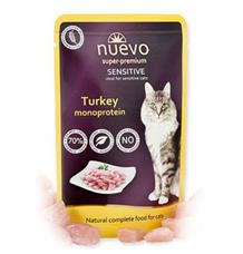 Nuevo kočka sensitive Krůtí monoprotein 85 g Nuevo kočka sensitive Krůtí monoprotein 85 g