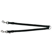 Nylonová rozdvojka - pásky s karabinami 40-70 cm/15 mm červená Nylonová rozdvojka - pásky s karabinami 40-70 cm/15 mm červená