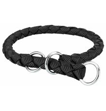 Nylonový obojek kulatý CAVO černý L 47-55 cm/18 mm