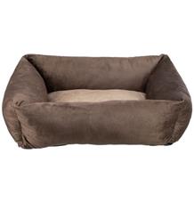 Obdélníkový recyklovaný pelech LIONEL, fleece, hnědá/béžová 65 x 55 cm Obdélníkový recyklovaný pelech LIONEL, fleece, hnědá/béžová 65 x 55 cm