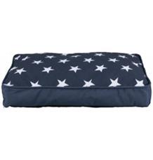Obdelníkový polštář STARS tmavě modrý s hvězdami 110 x 80 cm Obdelníkový polštář STARS tmavě modrý s hvězdami 110 x 80 cm