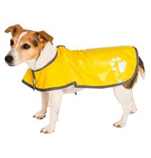 Obleček - Pláštěnka "Bella" žlutá lem šedý