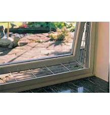 Ochranná mříž do okna, obdelníková 65 x 16 cm Ochranná mříž do okna, obdelníková 65 x 16 cm