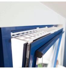 Ochranná mřížka do okna horní bílá 75-125 cm/16 cm Ochranná mřížka do okna horní bílá 75-125 cm/16 cm