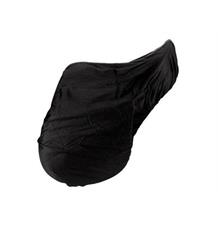 Ochranný potah na sedlo černý, bavlněný pro sedlo teplokrevník Ochranný potah na sedlo černý, bavlněný pro sedlo teplokrevník