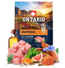 Ontario Adult Medium Chicken & Sweet Potatoes 2,25g