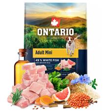 Ontario Adult Mini Fish & Brown Rice 2,25kg