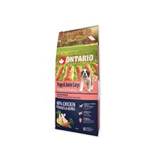 ONTARIO Puppy & Junior Large Chicken & Potatoes & Herbs 12 kg + 2,25kg ZDARMA ONTARIO Puppy & Junior Large Chicken & Potatoes & Herbs 12 kg + 2,25kg ZDARMA