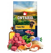 Ontario Puppy Mini Lamb & Brown Rice 2,25 kg - exp. 4/26 - 1 ks skladem