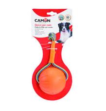 ORANŽOVÝ PLOVOUCÍ MÍČEK S LANEM 7,2 cm