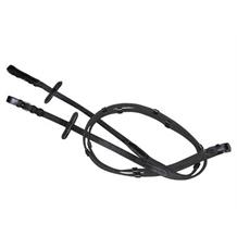 Otěže kožené, černé 1 ks Otěže kožené, černé 1 ks