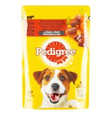 Pedigree kapsa Adult hovězí+jehně v želé 