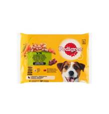 Pedigree kapsa Adult kuře+zelenina/hovězí+zel 