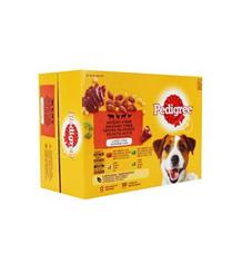 Pedigree kapsa Adult masový výběr ve šťávě  12x100g